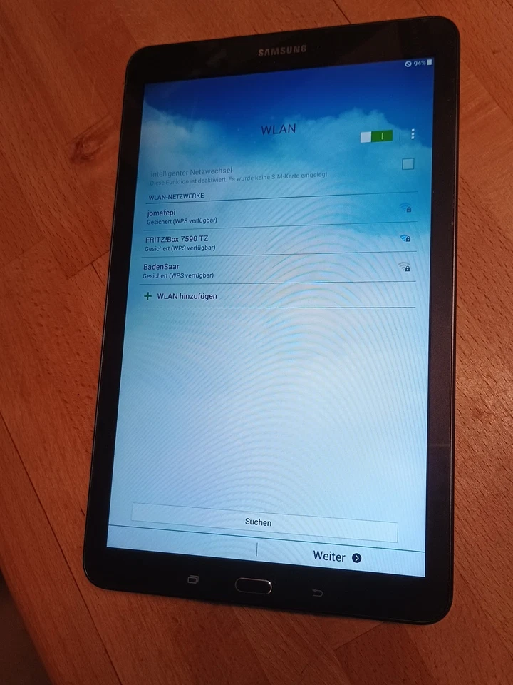 Samsung Galaxy Tab E SM-T561 8GB Schwarz Tablet - Bild 4 von 4