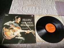 elvis presley vinyl LP elvis golden records volume 1 in excellent  condition