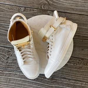 buscemi white high tops