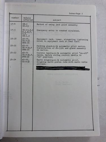 Beech Service Bulletins 1936-1944 All Models Reproductions - Picture 7 of 12