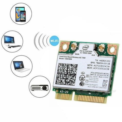 for Intel 7260HMW Dualband Wireless-AC 7260 867 Mbit Lot H6 - Picture 9 of 12