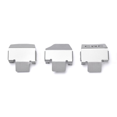 For TRX6 G63 RC Car Truck Axle Chassis Guard Plates Metal Part 3PCS - Picture 8 of 10