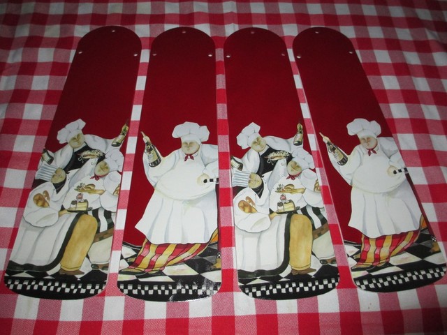 Fat Chef Pig Cook Ceiling Fan Pull Kids Kitchen For Sale Online Ebay