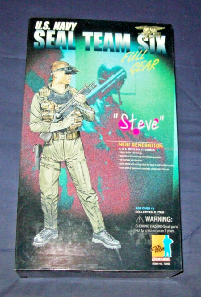 Dragon US Navy Seal Team Six Steve Full Gear Figure | eBay