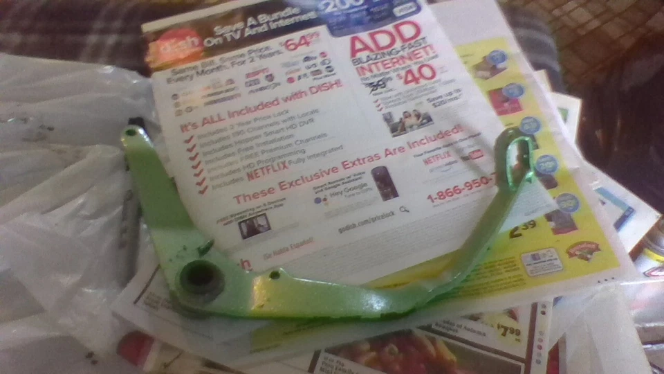 Kawasaki Ke 1986 100 pies pedal de freno Foto 2 de 4