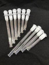 Glass Downstem Water 14mm 18mm FEMALE 3" to 6" ~BUY 2 GET 1 FREE~ FF