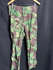 Genuine British Army 1968 Pattern DPM Camo Combat Trousers - 30" Waist - Size 1