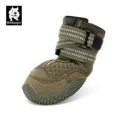 Dog Shoes Warm Boots Anti-slip Pet Wear for Walking Traveling Protecting Feet