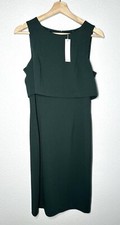 NWT Trina Turk Shalay Popover Dress Dark Green Size 4