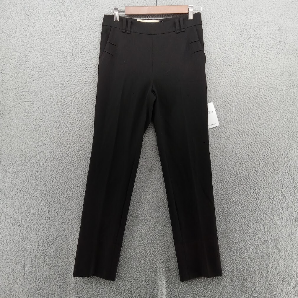 Roland Mouret Pants Womens US Size 4 Black Trousers Workwear Side
