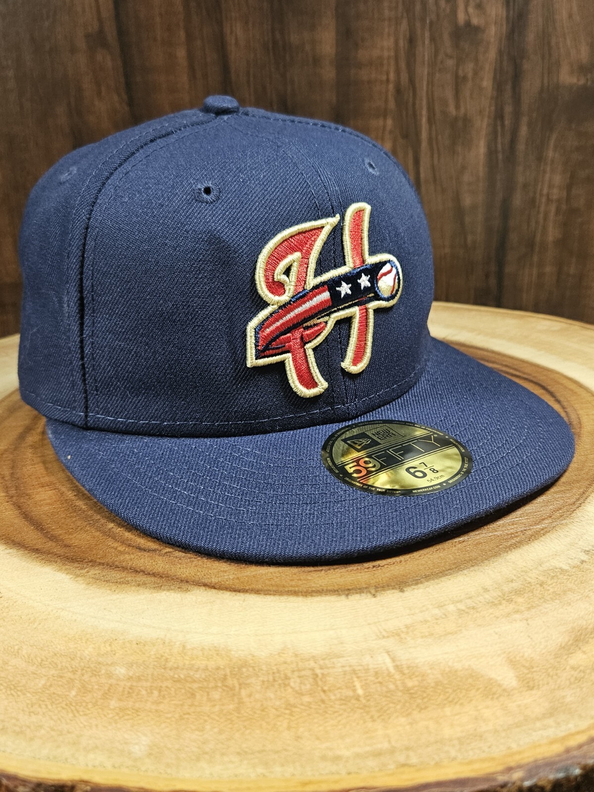 Harrisburg Senators New Era 59Fifty Fitted Hat Cap Size 6 7/8 Minor League MiLB