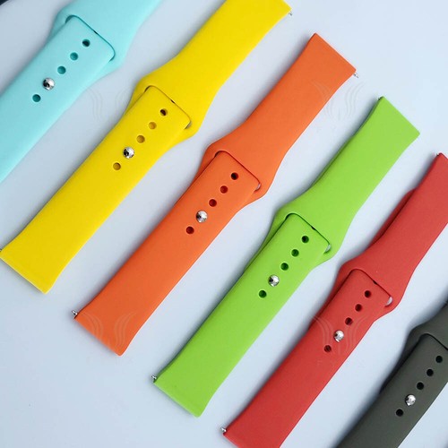For Garmin Vivoactive 4 4S 3 / Vivomove 3 3S HR Soft Silicone Sports Strap band - Picture 4 of 29