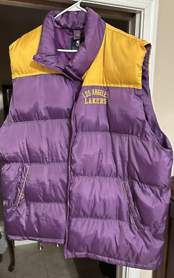 G-III NBA G-III CARL BANKS Los Angeles LAKERS leather jacket