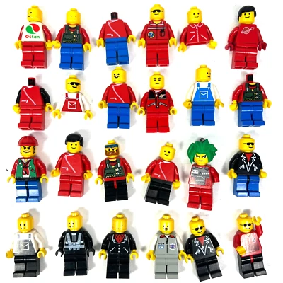26x 80s 90s Vintage Lego Figure Minifigures Pilot Fomula 1 Space Octan - Bild 1 von 4