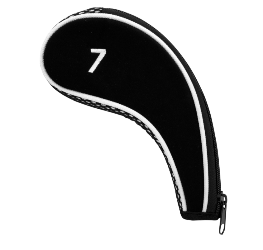 Maxfli Deluxe Zippered Golf Club Iron Head Covers 10 Piece Numbered