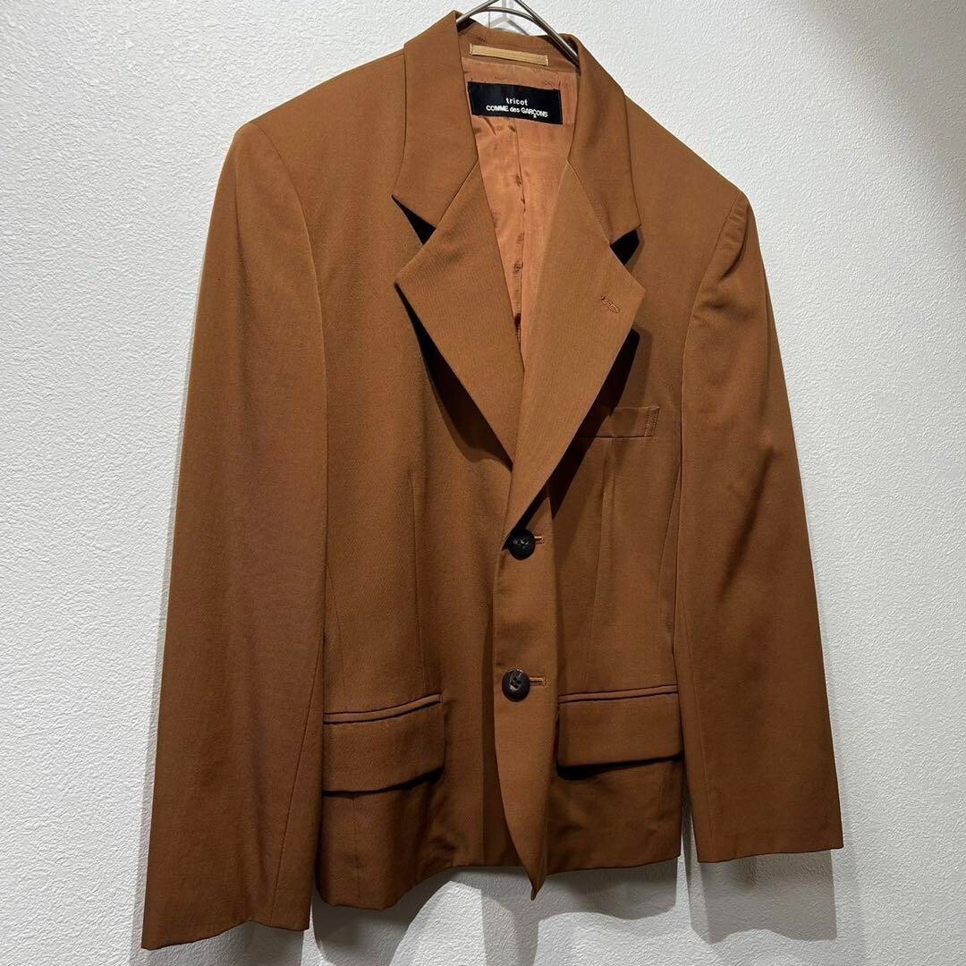 Vintage 90AW Tricot Comme Des Garcons Wool Tailored Jacket Blazer