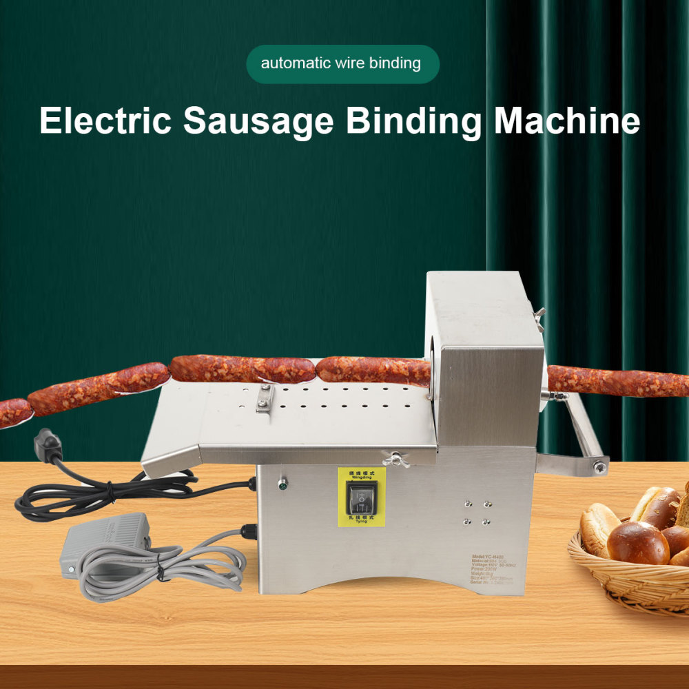 Electric Sausage Knotter Automatic Sausage Knotting Machine 200W 220V 0-45mm