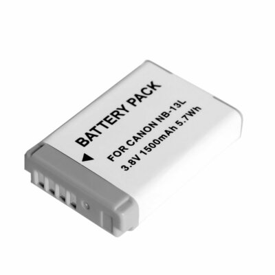 DSTE Lot de 2 batteries de rechange NB-13L 1500 mAh 3,6 V Compatible avec Canon PowerShot SX620, SX720, SX730, SX740, G1 X Mark III, G5 X, G5 X Mark DSTE Lot de 2 batteries de rechange NB-13L 1500 mAh 3,6 V Compatible avec Canon PowerShot SX620, SX720, SX730, SX740, G1 X Mark III, G5 X, G5 X Mark