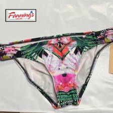 Gibson  Latimer Tropical Floral Print Bikini Bottom  I21