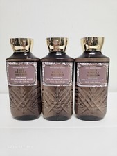 Bath  Body Works Lot of 3 Cozy Vanilla Bourbon 2024 Body Wash 10 fl oz
