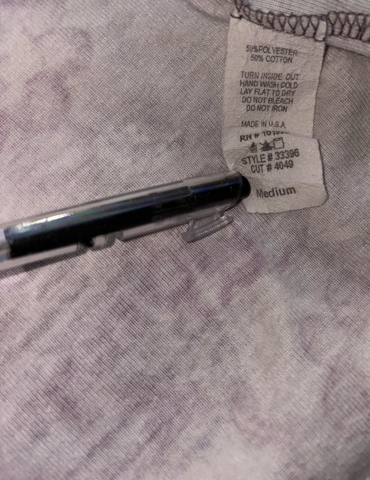 Top De Colección Y2K Suzie In The City AOP Love Gráfico Manga Larga Talla M 19x23 Foto 3 de 4