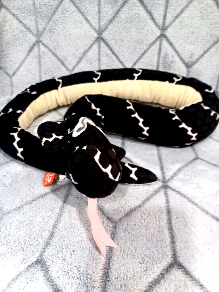 Wild Republic 54 Inch Hooded Cobra Plush - Giant Snake Stuffed Animal Toy For Kids