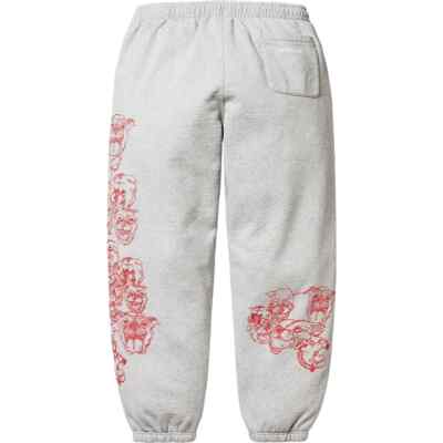 パンツ Supreme Pitbulls Embroidered Sweatpant M Supreme Pitbulls Embroidered Sweatpant Heather Grey | eBay