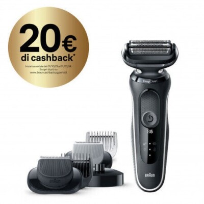 Rasoir Rechargeable Braun Série 5 51-W4650CS - Usage Mouillé/sec - Avec Finisseur Pour Le Corps - Neuf