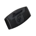 Bronco Pedal Pad Bronco Script 1976-96 Ford Bronco D6TZ-2457-BC w/Power Brakes