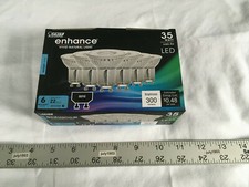 6 NEW Feit Electric Enhance MR16 GU10 Bulbs Daylight 5000K 35W Equivalent