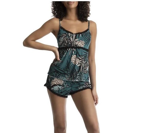 SECRET TREASURES PJs Cami Shorts Sleep Set Size 2X 18-20 Womens New - Picture 2 of 8