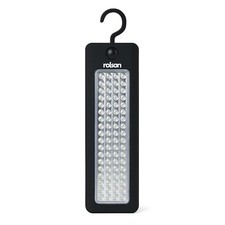 Rolson 72 LED Inspection Lamp Workshop Strong Magnets Swivel Hook with Batteries