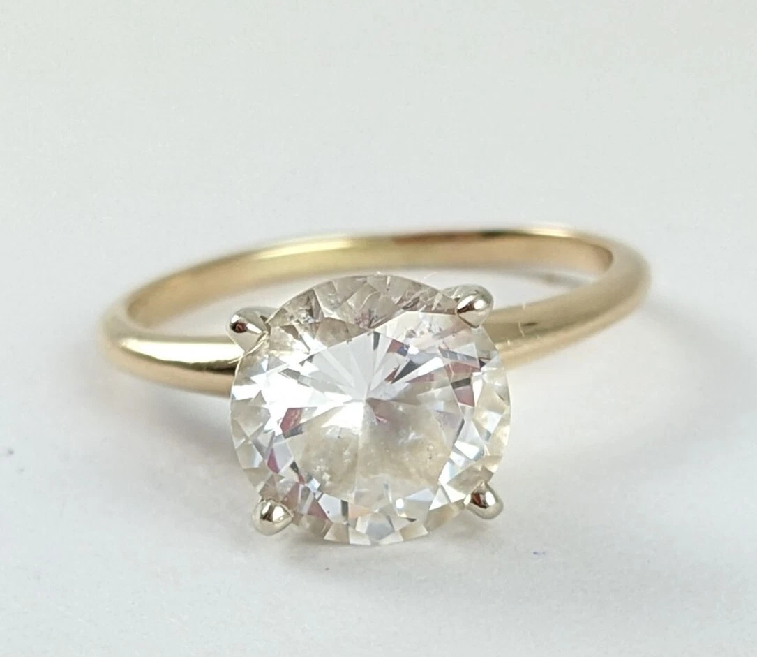 Diamonique solitaire hotsell