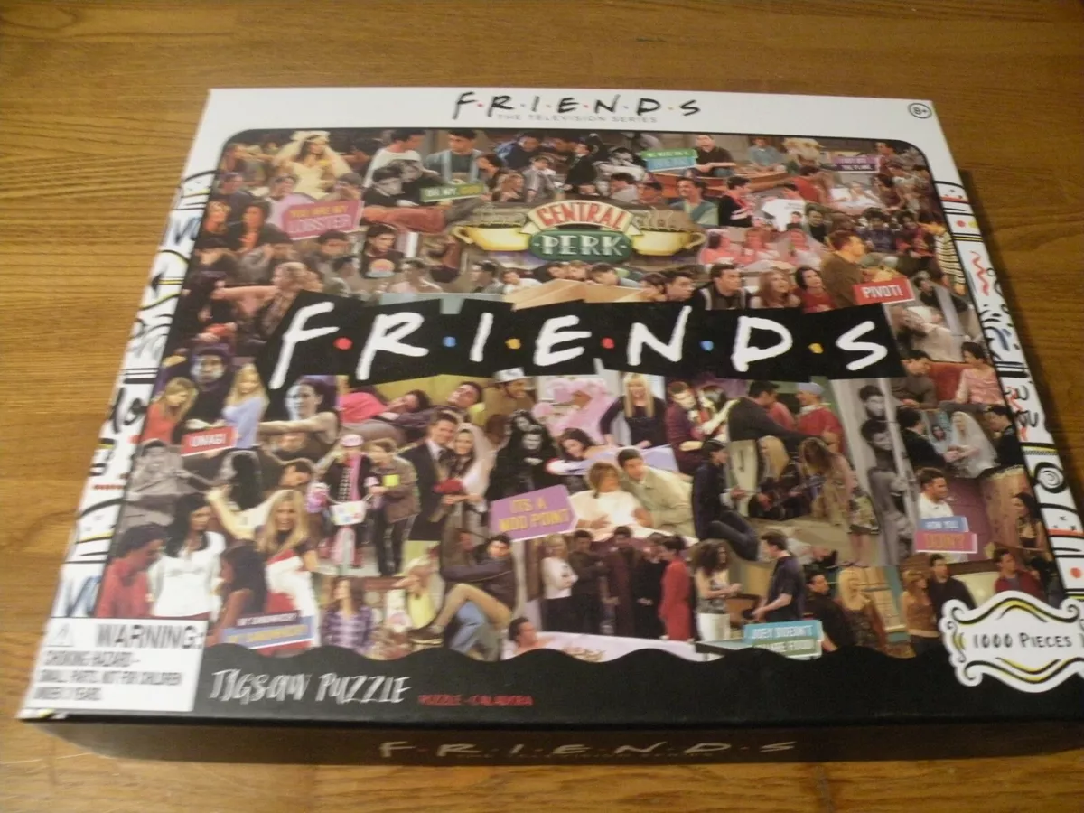 FRIENDS 1000 PIECE PUZZLE BY PALADONE GUARANTEED COMPLETE