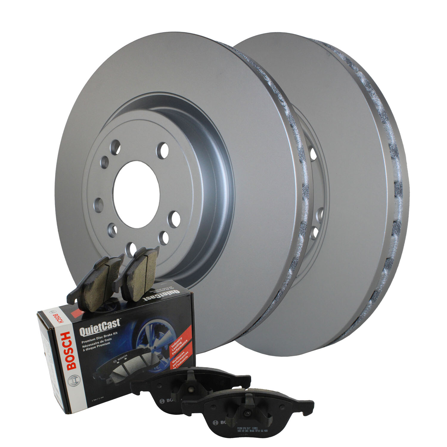 Front Brake Kit 330mm Rotors & Bosch Ceramic Pads For Mercedes W166 GLE350 ML350