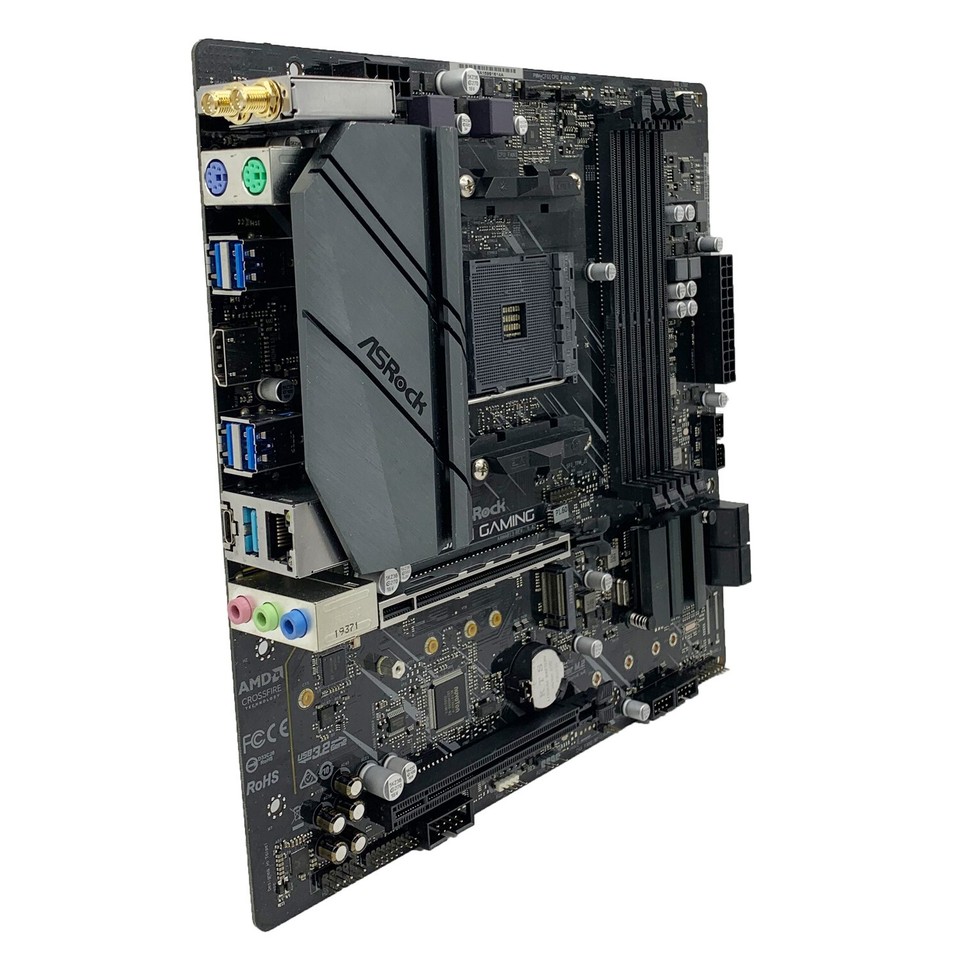 ASRock B550AM GAMING Motherboard MATX AMD B550A Socket AM4 DDR4 SATA3
