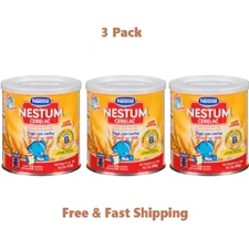 Nestle Nestum Infant Cereal Wheat with Milk 12 Mths+ - 14.1 Oz - EACH (3 Pack)