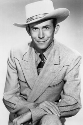 HANK WILLIAMS COUNTRY MUSIC LEGEND SMILING IN STETSON 24x36 inch Poster