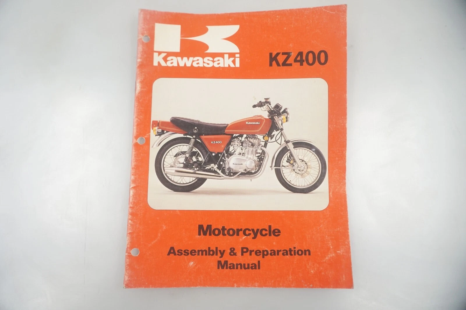 1978 Kawasaki KZ 400 OEM Motorcycle Assembly Manual 99931-1029-01
