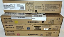 Sharp MX-C40NT Toner Cartridges Set Genuine CMYK For MXC311 MXC312 MXC401 oem