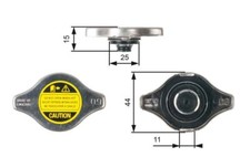 Gates RC127 Radiator Cap Cooling System For Lexus Mazda Mitsubishi Proton Toyota