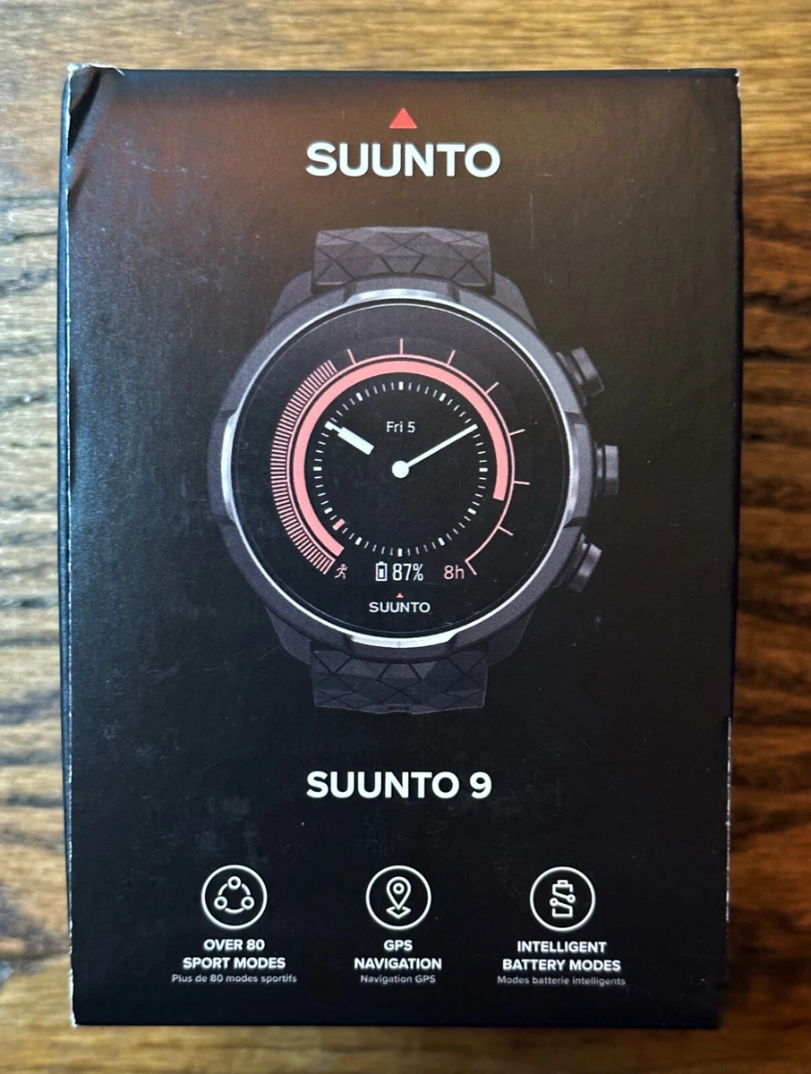 Refurbished Suunto 9 Baro Granite Blue Titanium - ultra-endurance