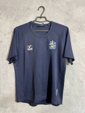 Huddersfield Town Vintage Training Jersey Football Shirt Voi Blue Men Size M
