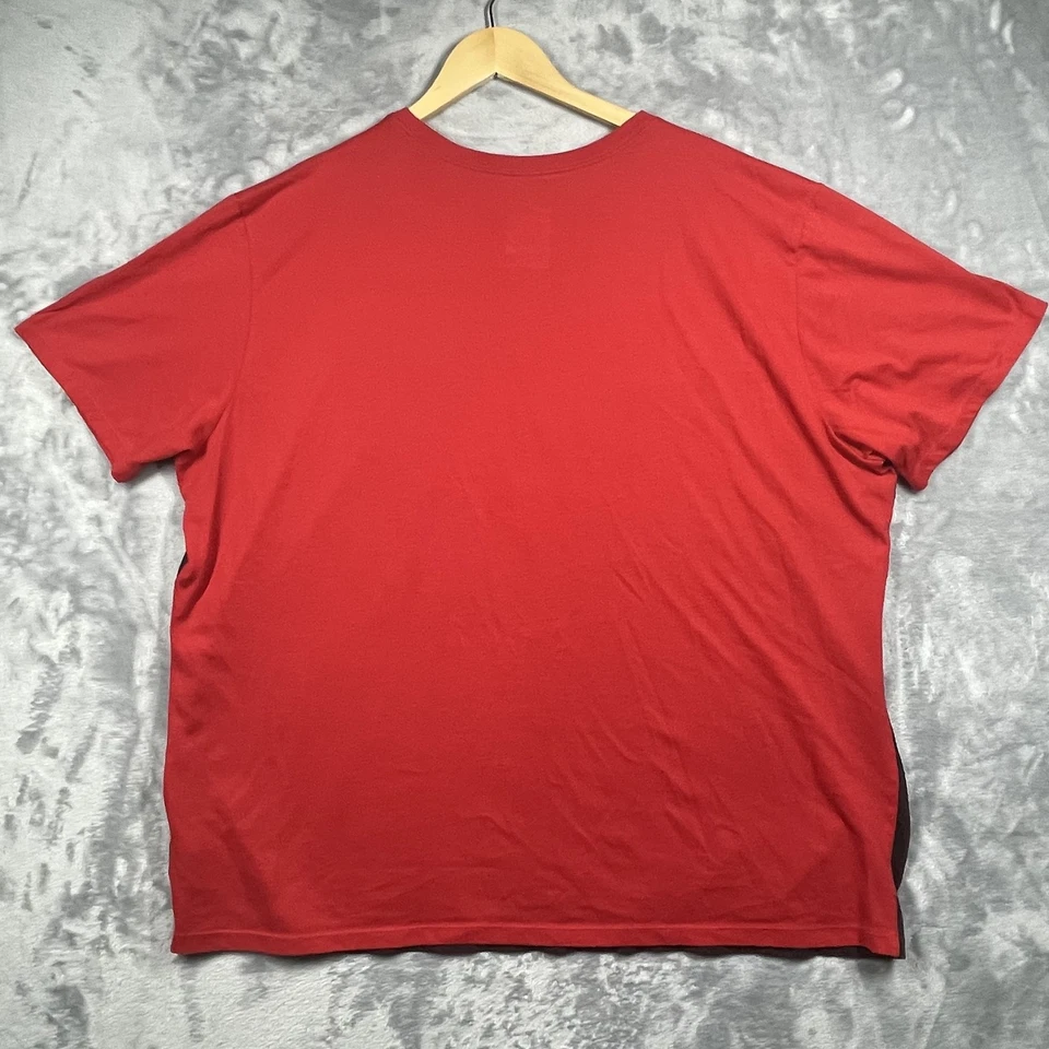 Camiseta deportiva Kyrie Irving para hombre 3XL roja negra NBA baloncesto Nike Dri Fit Foto 4 de 4