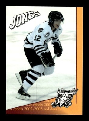 2002-03 Red Deer Rebels WHL Blair Jones BXCP08