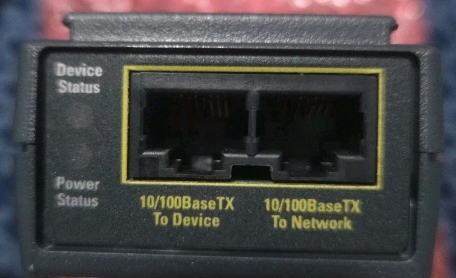 Cisco Aironet AIR-PWRINJ3 Power Injector Input 48V .38A Output 48V .32A - Image 4 of 4