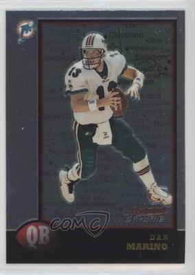 1998 Bowman Chrome Interstate Dan Marino #135 HOF 0o9