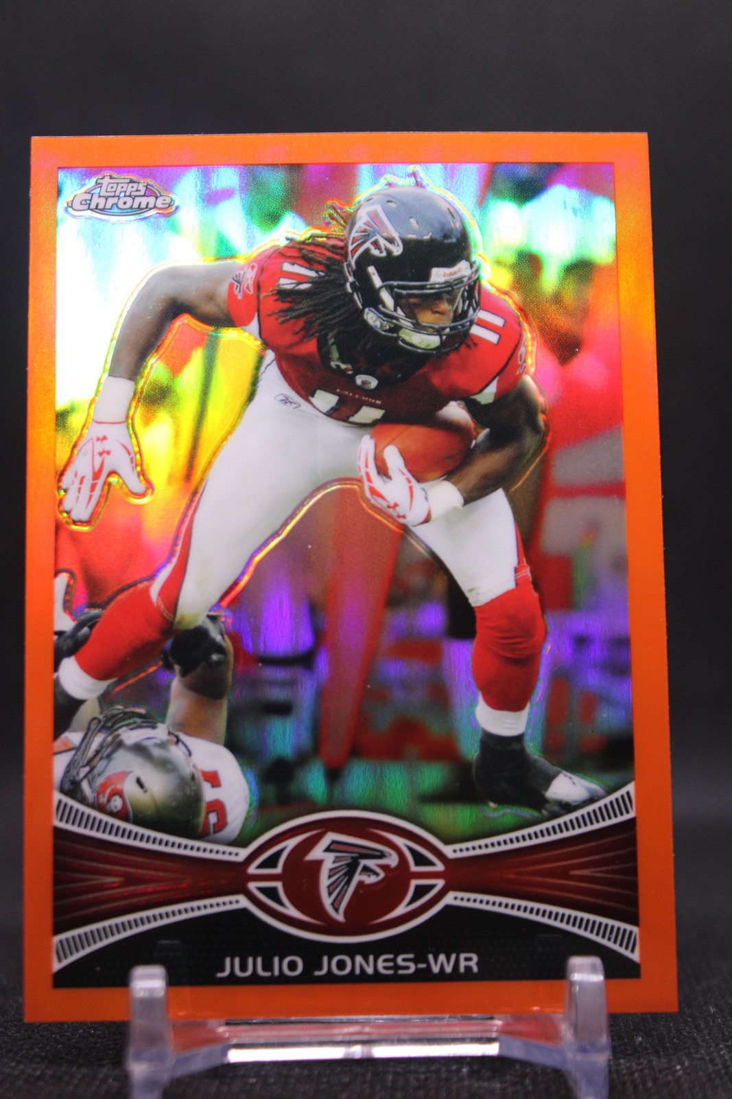 Julio Jones #217 2012 Topps Chrome Orange Refractors Atlanta Falcons
