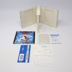Street Fighter 2 Dash Case with Manual PC Engine Hu Card NEC Avenue Japan Region