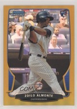 2013 Bowman Draft Chrome Gold Refractor 30/50 Zoilo Almonte #9 9pd